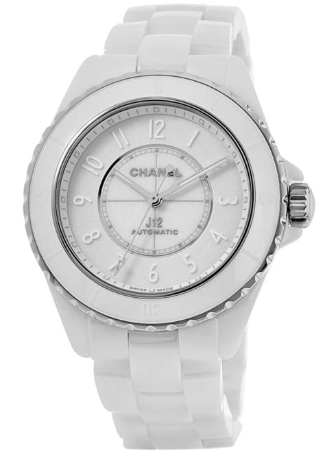 chanel h6186|Chanel H6186 J12 White Ceramic 38mm Automatic Watch.